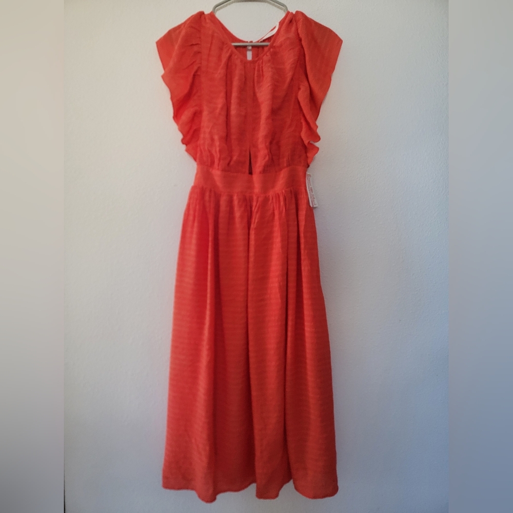 LUSH NWT Orange Dress Size Small